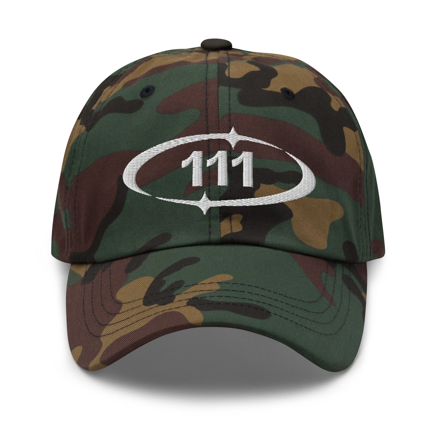 Angel Number 111 Embroidered Dad Hat