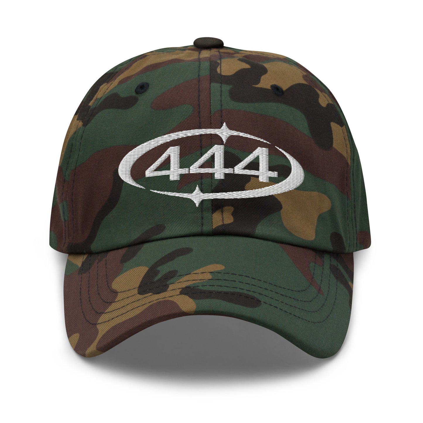 Angel Number 444 Embroidered Dad Hat