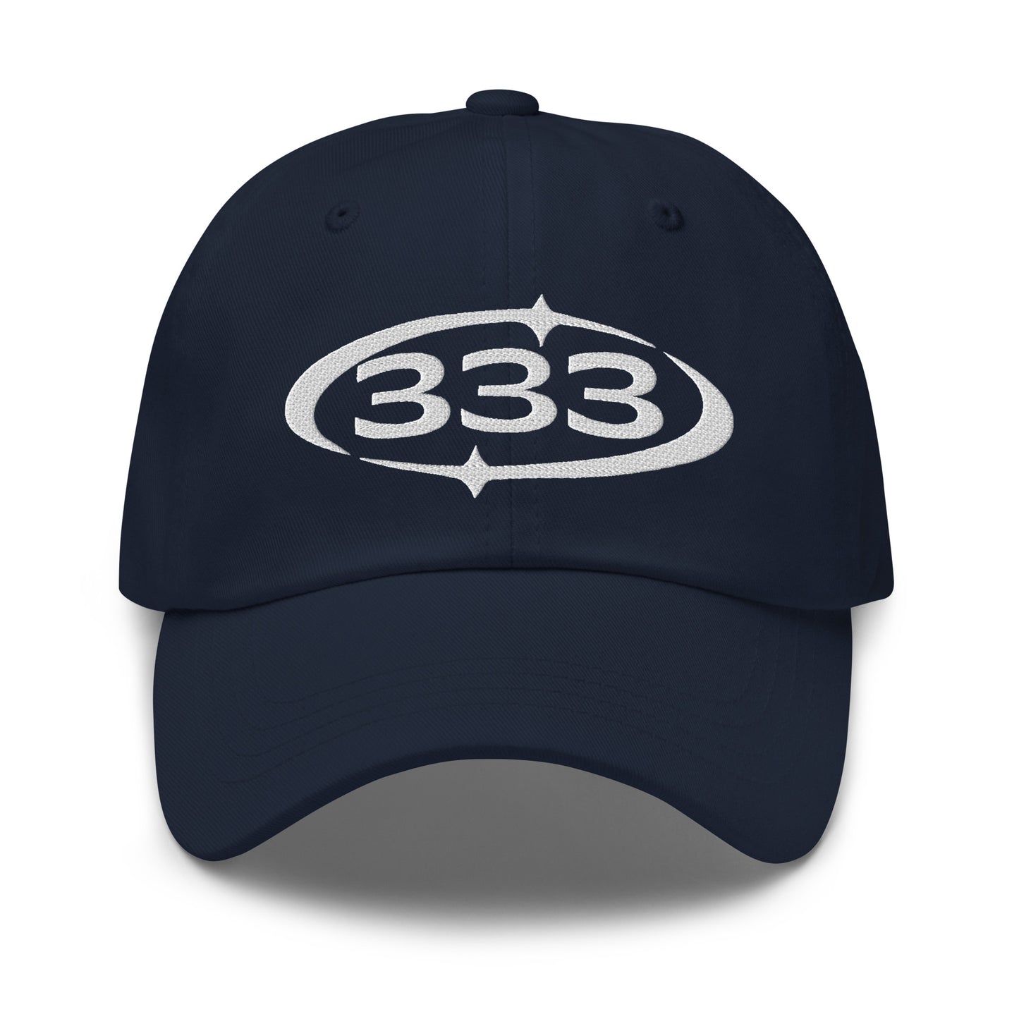 Angel Number 333 Embroidered Dad Hat