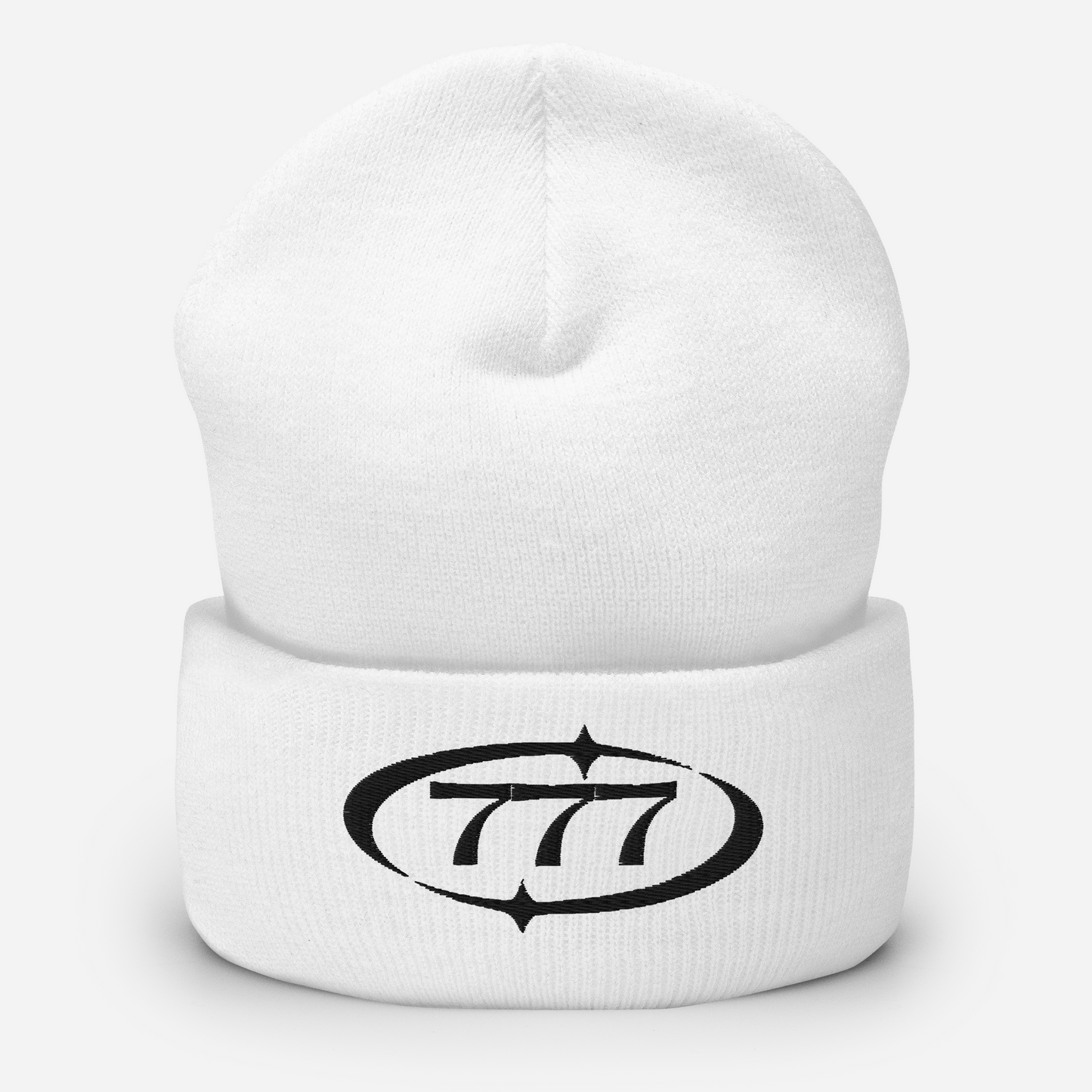 Angel Number 777 Cuffed Beanie