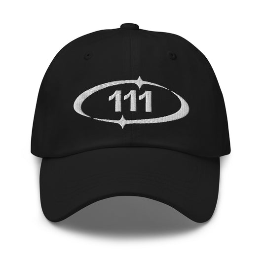 Angel Number 111 Embroidered Dad Hat