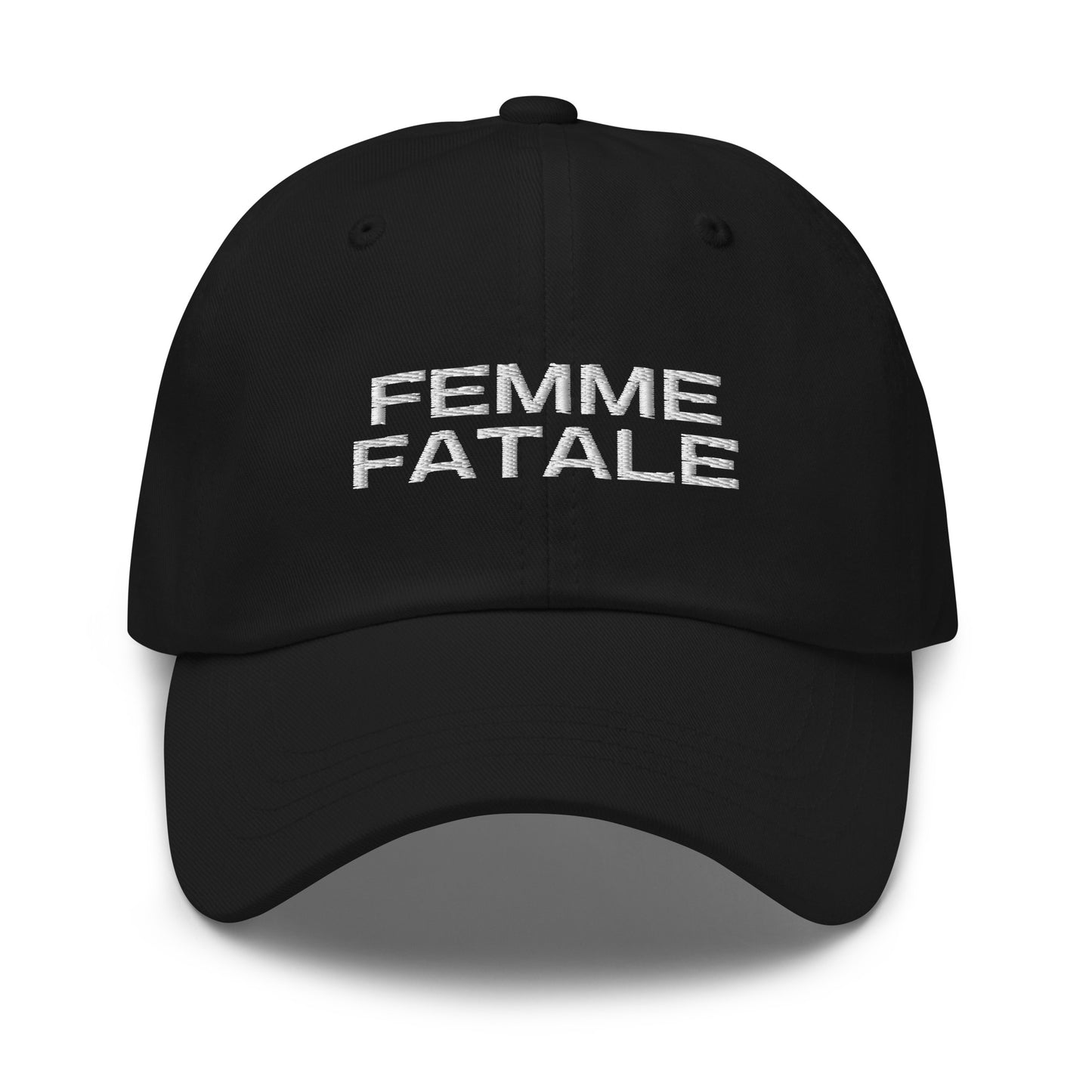 Femme Fatale Embroidered Dad Hat