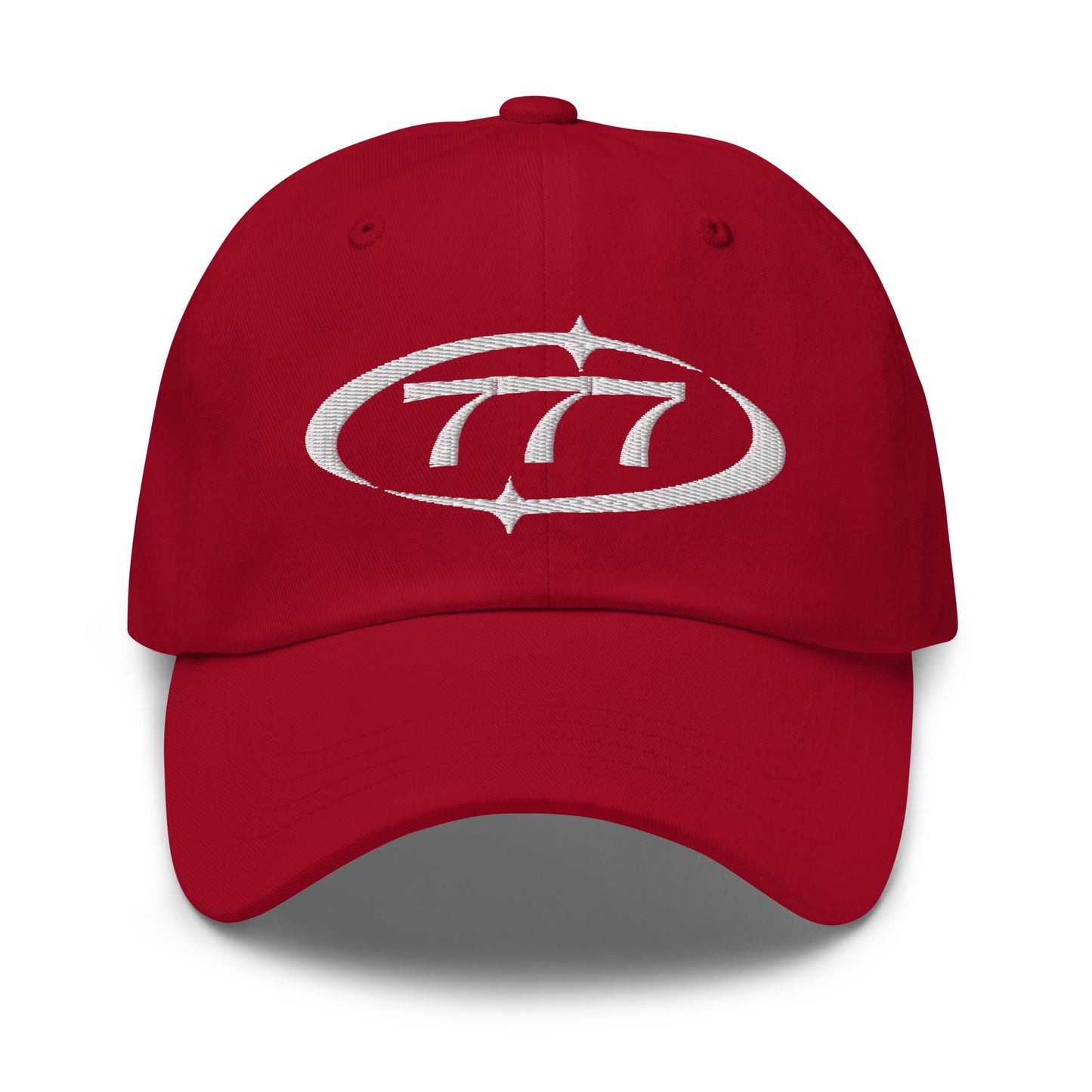 Angel Number 777 Embroidered Dad Hat