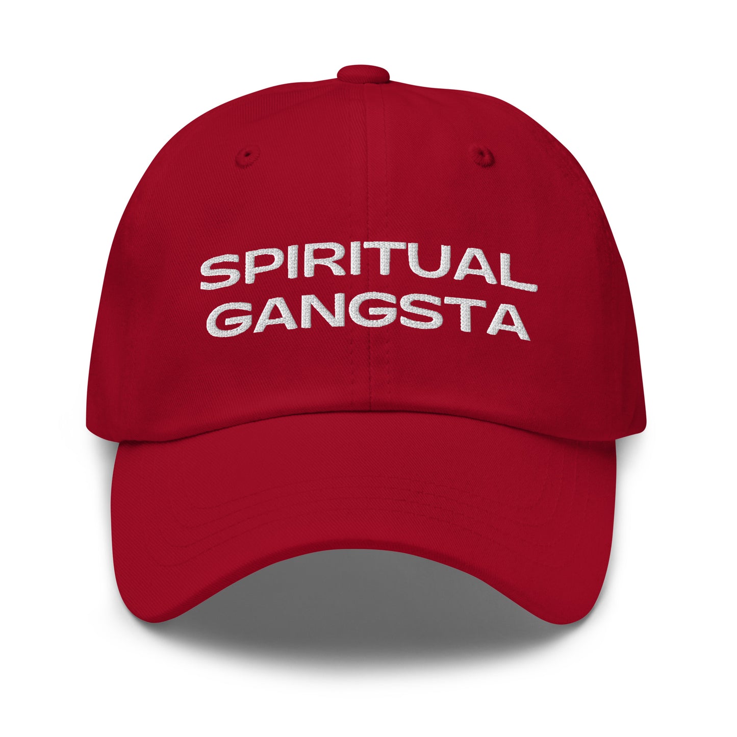 Spiritual Gangsta Embroidered Dad Hat