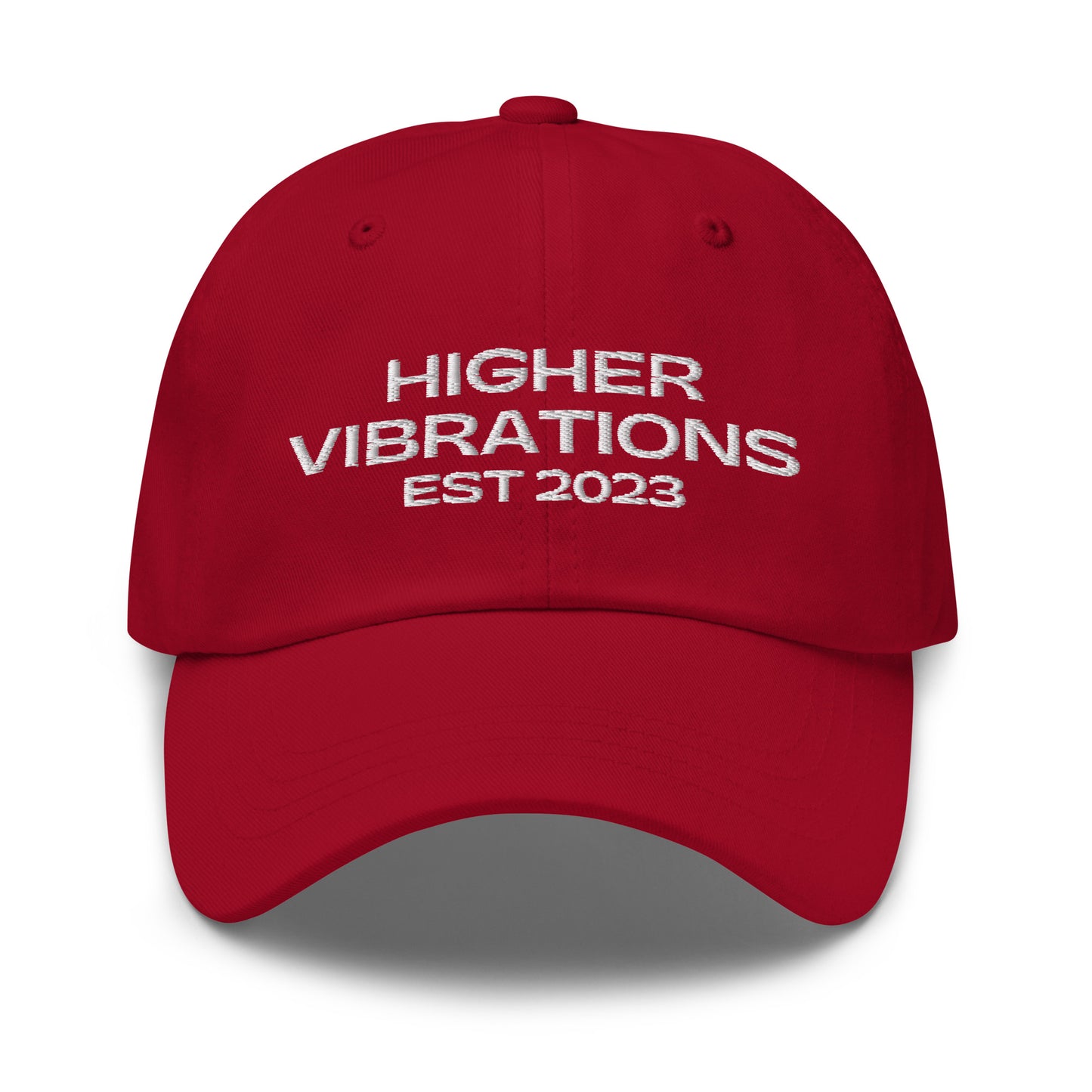 Higher Vibrations Embroidered Dad Hat