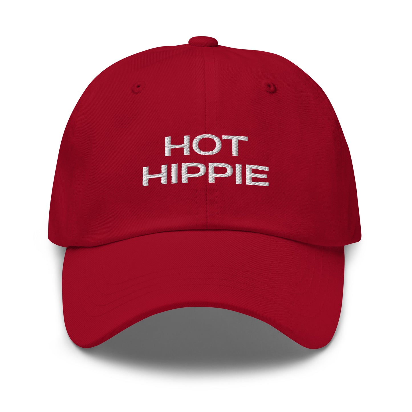 Hot Hippie Embroidered Dad Hat