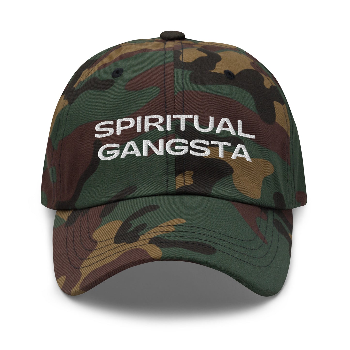 Spiritual Gangsta Embroidered Dad Hat