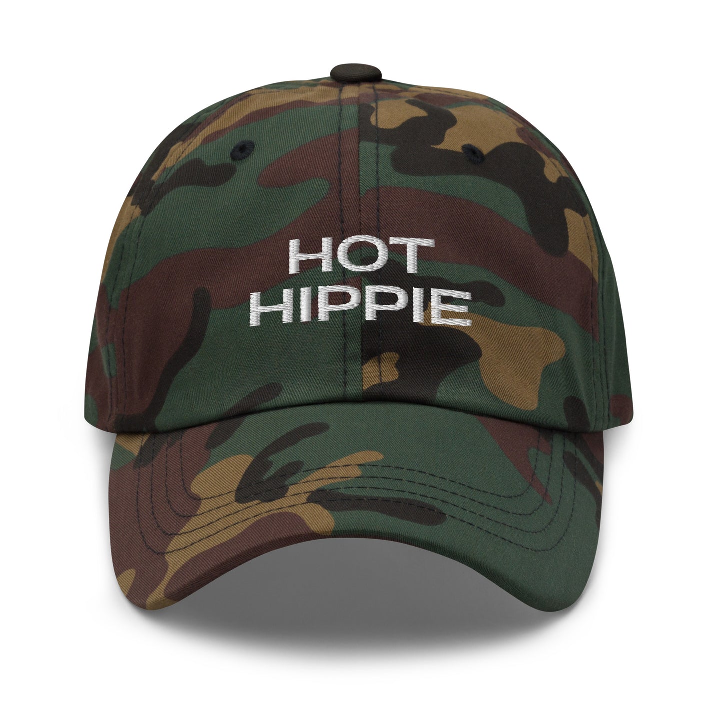 Hot Hippie Embroidered Dad Hat